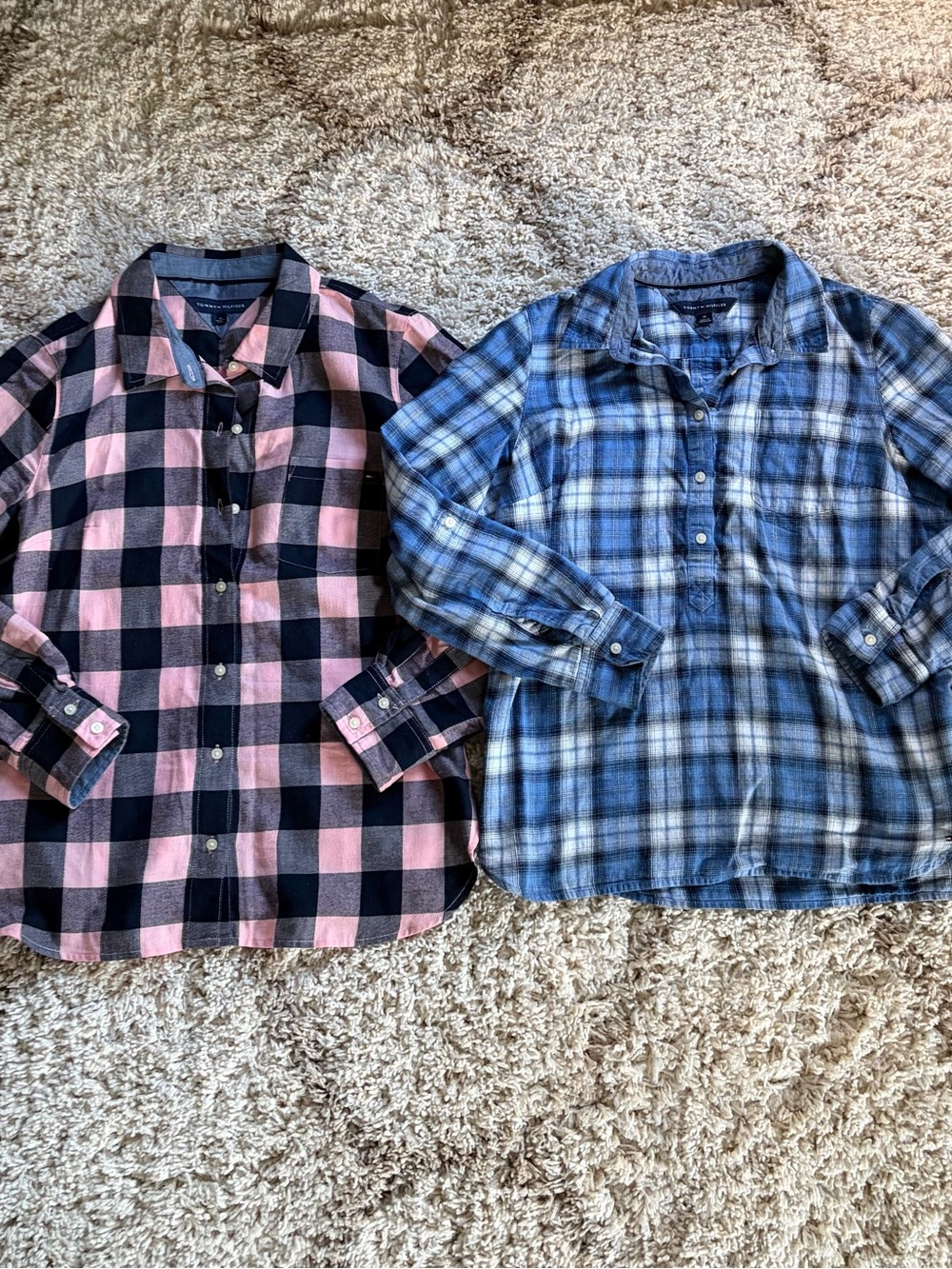 2 Tommy Hilfiger shirts size m
